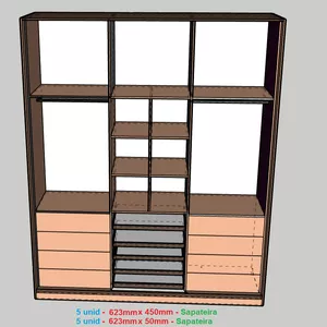 Imagem de capa para o Curso online Projeto de guarda roupas Planejado - faça você mesmo