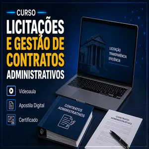 Imagem do curso Curso Licitações e Gestão de Contratos Administrativos