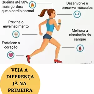 Imagem de capa para o Ebook TREINO HIT. A FORMA MAIS RAPIDA DE FICAR FORMA