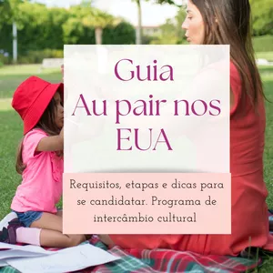 Imagem de capa para o Ebook Guia Aupair nos EUA 