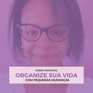 Imagem de capa para o Serviço online Organize Sua Vida - Sessão Individual (1 sessão)