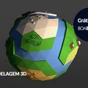 Imagem de capa para o Curso online BLENDER - MODELAGEM 3D COM CERTIFICADO INTERNACIONAL