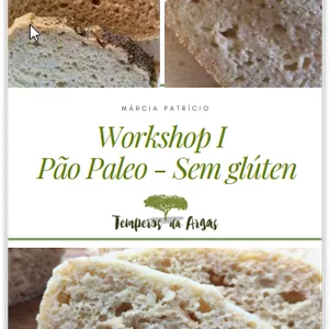 Imagem de capa para o Ebook ebook do Workshop: Pães Paleo