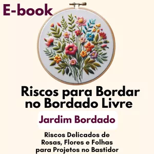 Imagem do curso E-book "Jardim Bordado"