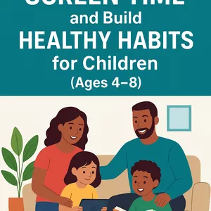 Cover image for Ebook How to Control Screen Time and Build Healthy Habits for Children (Ages 4–8)