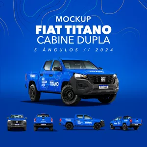 Imagem de capa para o Curso online MOCKUP FIAT TITANO - 5 ÂNGULOS
