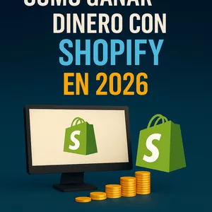 Imagen de portada para Ebook Cómo Ganar Dinero con Shopify en 2026