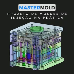Imagem de capa para o Curso online MasterMold - Projeto de Moldes de Injeção