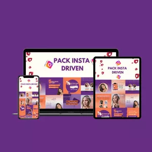 Imagem de capa para o Ebook Pack Insta Driven