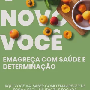 Imagem de capa para o Ebook O Novo Você – Emagrecimento Saudável e Focado