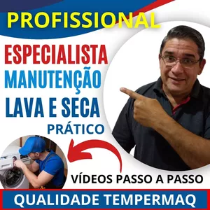 Imagem do curso Curso de Máquina de Lavar Lava e Seca da Tempermaq