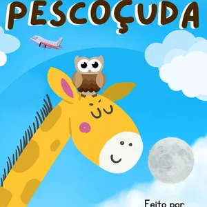 Imagem de capa para o Ebook A Girafa Pescoçuda
