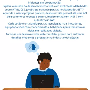 Imagem do curso E-Book - Bem-vindo ao Mundo da Programação - Inicie Sua Jornada na Programação