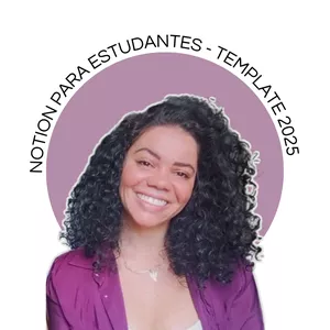 Imagem de capa para o Curso online Notion para Estudantes | Template 2025