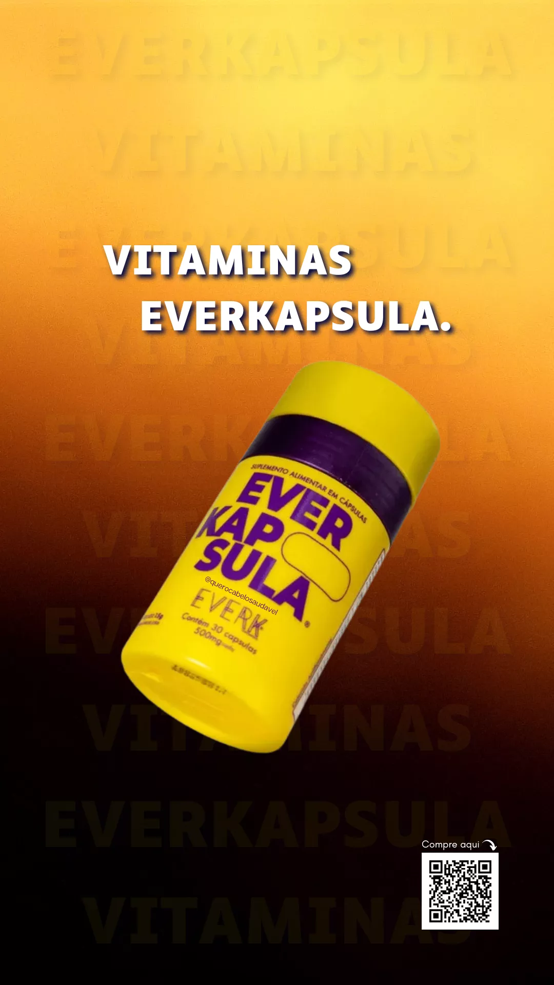 Vitaminas Everkapsulas Everk Gold Spell