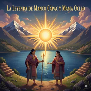 Imagen de portada para Ebook La Leyenda de Manco Cápac y Mama Ocllo