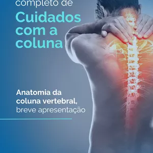 Imagem de capa para o Ebook Guia de cuidados com a coluna