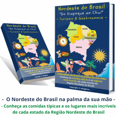 Imagem do curso Conheça a Região Nordeste do Brasil + 1 Bônus | Turismo &amp; Gastronomia (e-books)