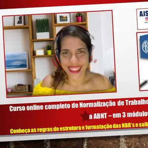 Imagem de capa para o Serviço online Assessoria textual (Trabalhos acadêmicos de acordo com a ABNT e outros documentos)