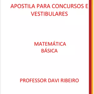 Imagem de capa para o Ebook Apostila de Matemática basíca