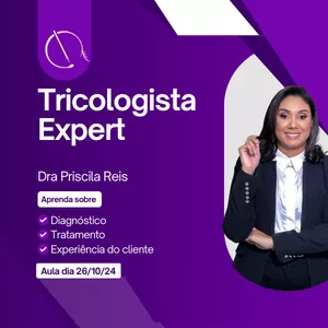 Imagem de capa para o Curso online Tricologia Expert