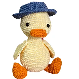 Imagem de capa para o Curso online Amigurumi Duck [Pato]