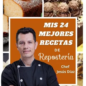 Imagen de portada para Ebook Mis 24 Mejores Recetas de Repostería !