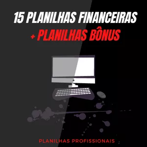 Imagem do curso 15 planilhas financeiras + BÔNUS!! (controle tudo)