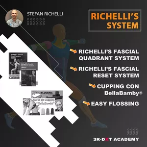 Imagen de portada para Curso online Richelli's Fascial Quadrant System [3R-DXT Academy]