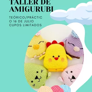 Imagen de portada para Evento online Taller de amigurumi 