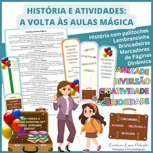 Imagem de capa para o Curso online História e Atividades: A Volta às Aulas Mágica