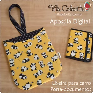 Imagem de capa para o Ebook Lixeira para Carro e Porta Documentos