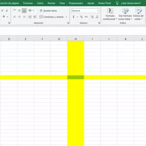 Imagen de portada para Ebook EXCEL DINÁMICO PARA SOMBREAR FILA Y COLUMNA  DE LA CELDA ACTIVA - DYNAMIC EXCEL TO SHADE ROW AND COLUMN OF ACTIVE CELL