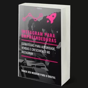 Imagem de capa para o Curso online Livro Digital Instagram para Empreendedoras