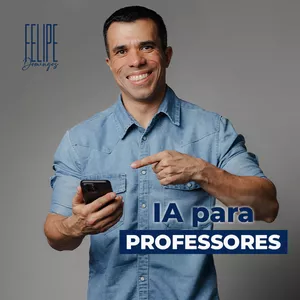 Imagem de capa para o Curso online IA para professores