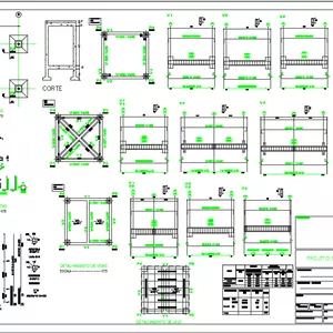 Imagem de capa para o Ebook Projeto Estrutural Base Caixa D'água 20000 L - Fortlev