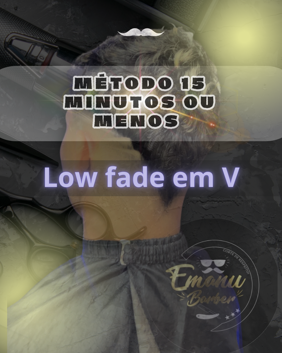 Imagem do curso degrade em 15 minutos ou menos: Low fade em V