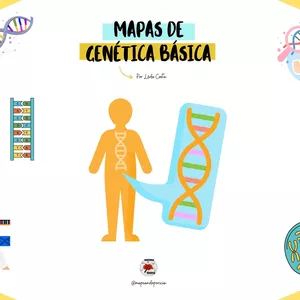 Imagem de capa para o Ebook Mapas de Genética básica