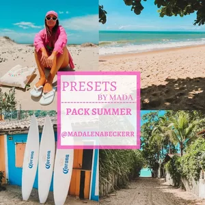 Imagem de PACK PRESETS SUMMER  BY MADALENA BECKER criado por Madalena becker na hotmart