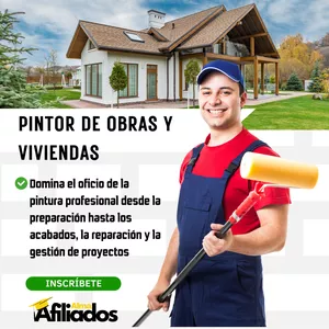 Imagen de portada para Curso online ▶ Pintor de Obras y Viviendas