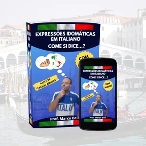 Imagem de capa para o Curso online Expressões Idiomáticas em Italiano - com Áudios (Pronuncia Nativa)