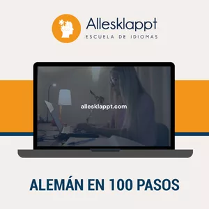 Imagen de portada para Curso online Alemán en 100 pasos