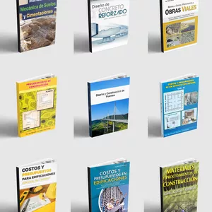 Imagem principal do produto Los Mejores 100 Libros de Ingeniería Civil PDF