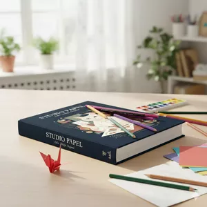 Imagen de portada para Ebook Studio Papel: Color, Dibujo, Origami