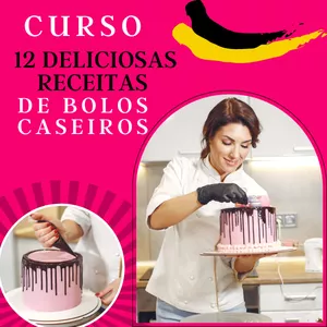 Imagem do curso Receitas Bolos Caseiros 