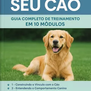 Imagem de capa para o Ebook Como treinar seu Cão