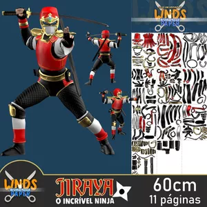 Imagem de capa para o Curso online JIRAYA O INCRÍVEL NINJA