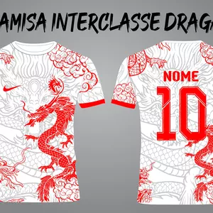 Imagem de capa para o Ebook CAMISA INTERCLASSE DRAGÃO CHINES NIKE