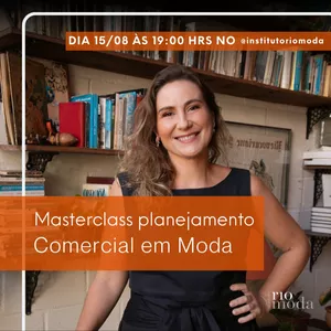 Imagem de capa para o Curso online Planejamento Comercial em Moda