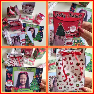 Imagem de capa para o Ebook Kit lembrancinha de natal 